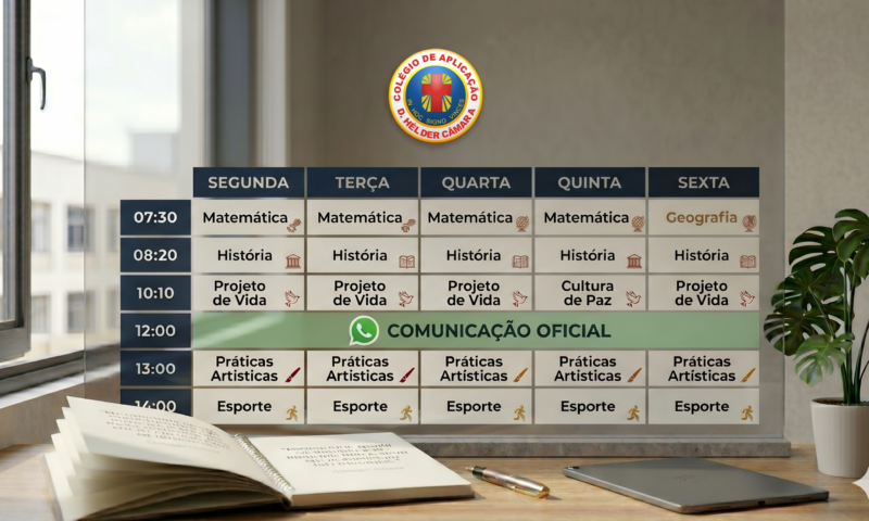 Quadro de aulas